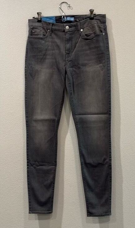 7 For All Mankind Denim - 7 For All Mankind Women’s Skinny Jeans Size 32, Luxe Vintage, Cher Grey